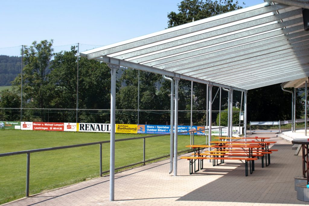 Sportverein Überdachung