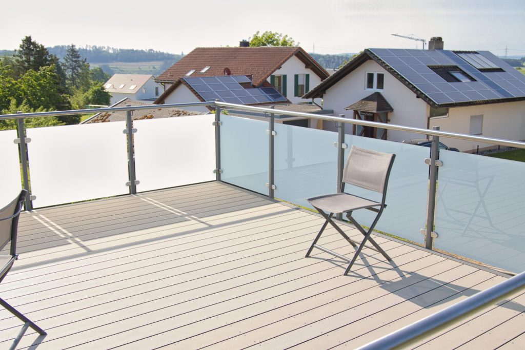 Balkon mit WPC Boden